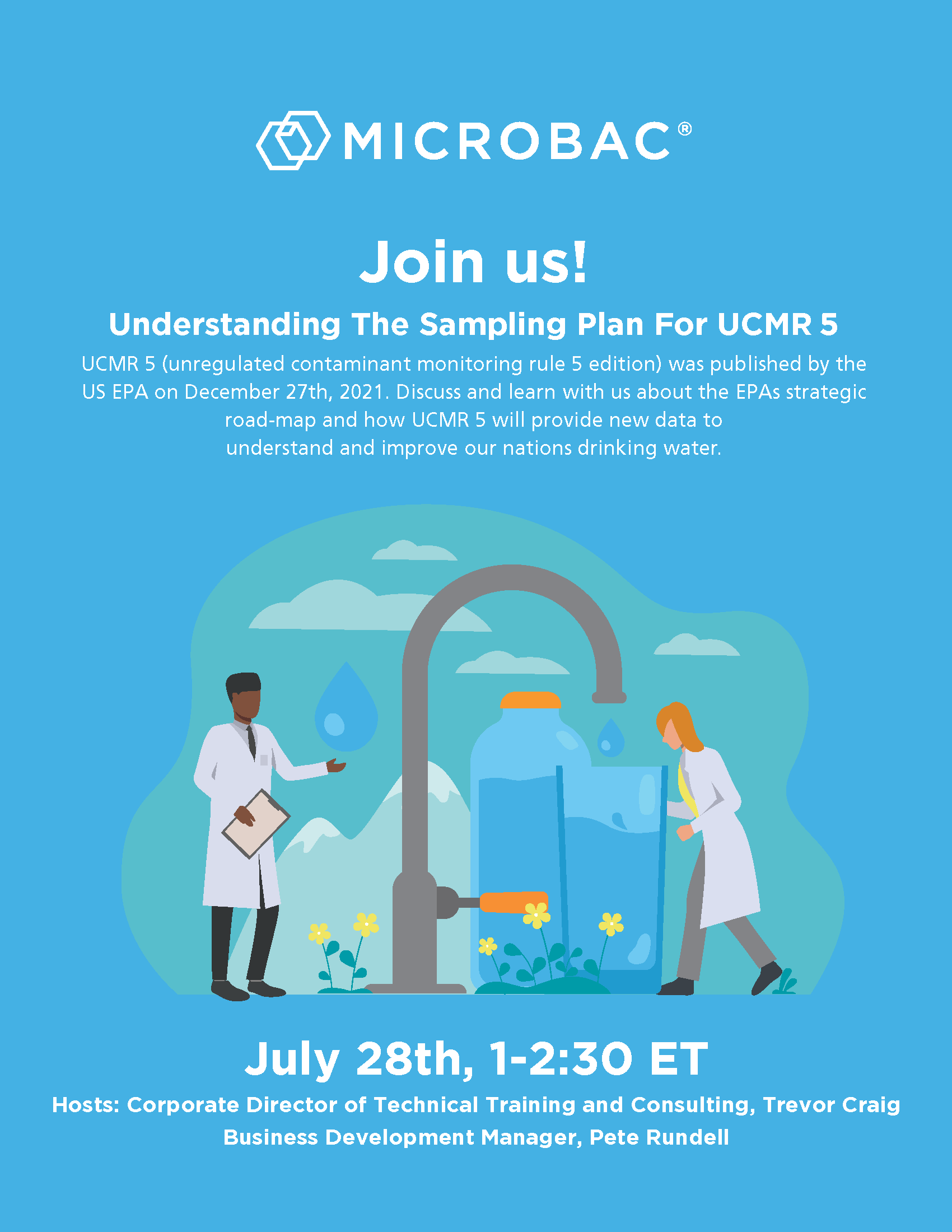 EPA Approved Lab Microbac Laboratories UCMR 5 Free Webinar